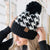 CC Houndstooth Beanie - Truly Contagious