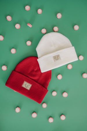 CC Kids Classic Unisex Ribbed Beanies Hats - Truly Contagious