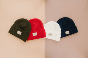 CC Kids Classic Unisex Ribbed Beanies Hats - Truly Contagious