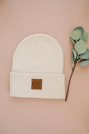 CC Kids Classic Unisex Ribbed Beanies Hats - Truly Contagious
