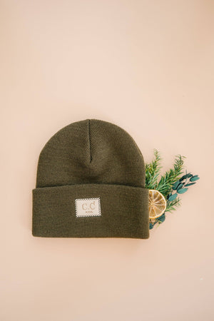 CC Kids Classic Unisex Ribbed Beanies Hats - Truly Contagious