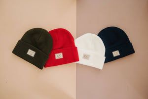 CC Kids Classic Unisex Ribbed Beanies Hats - Truly Contagious