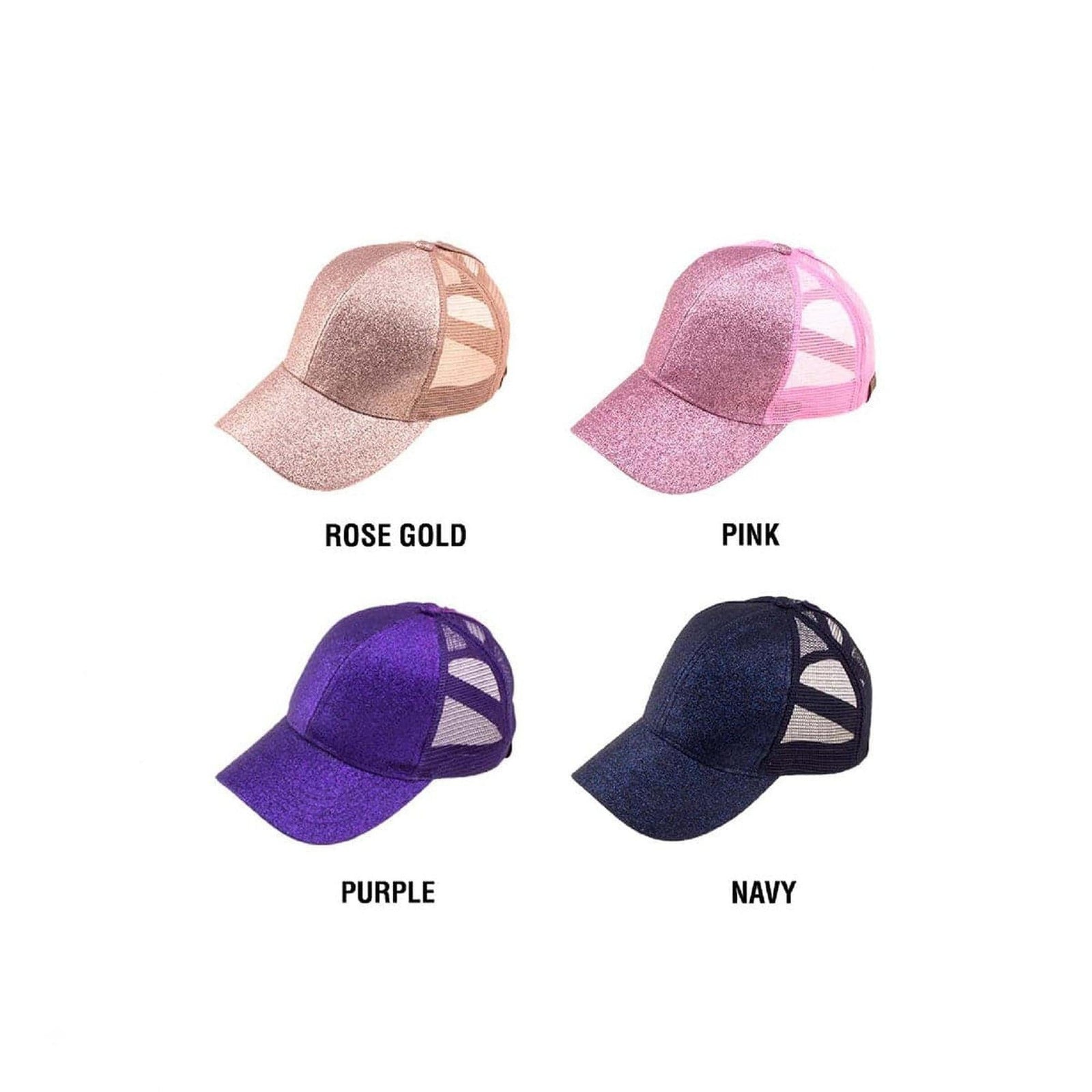 CC Kids Glitter Pony Caps - Truly Contagious