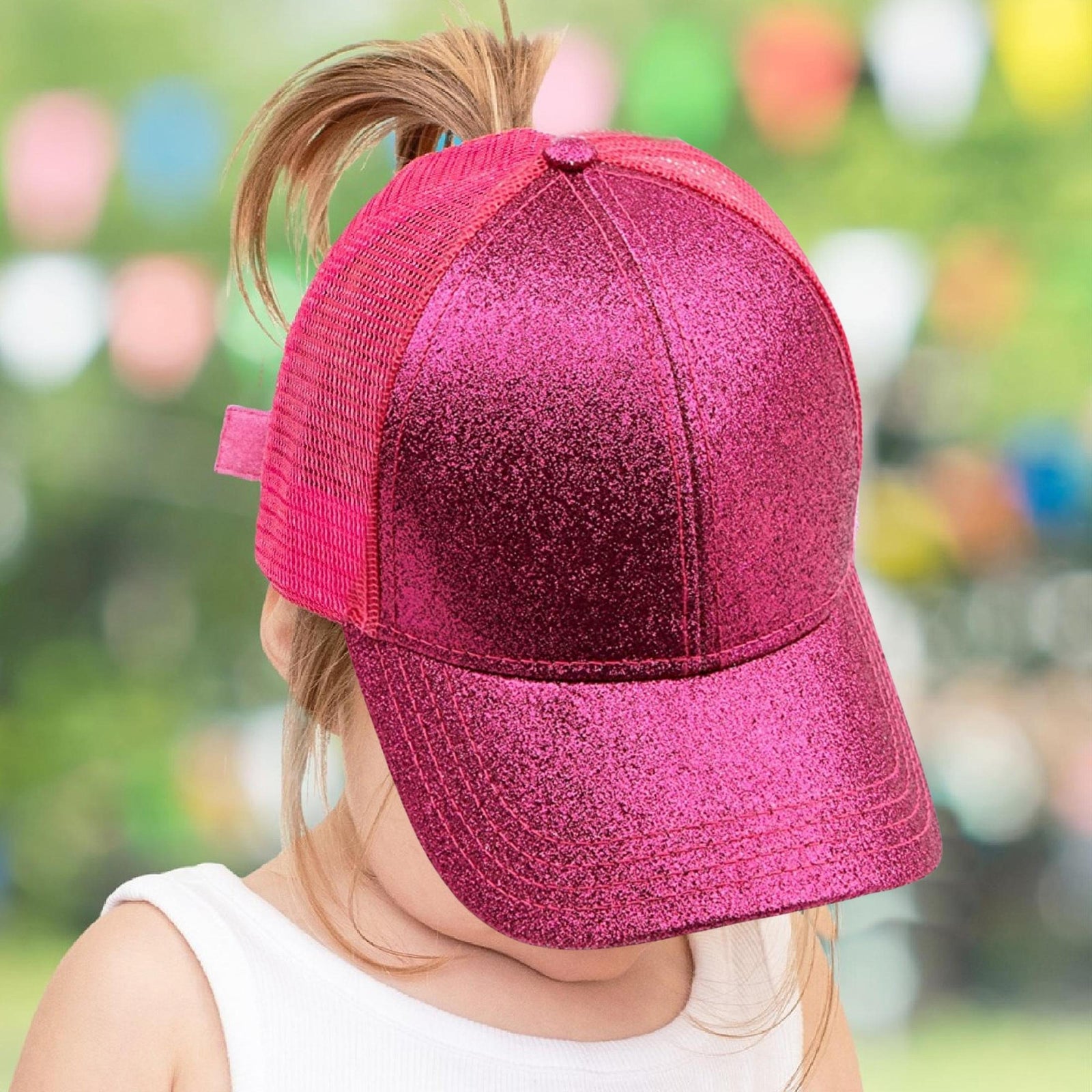 CC Kids Glitter Pony Caps - Truly Contagious