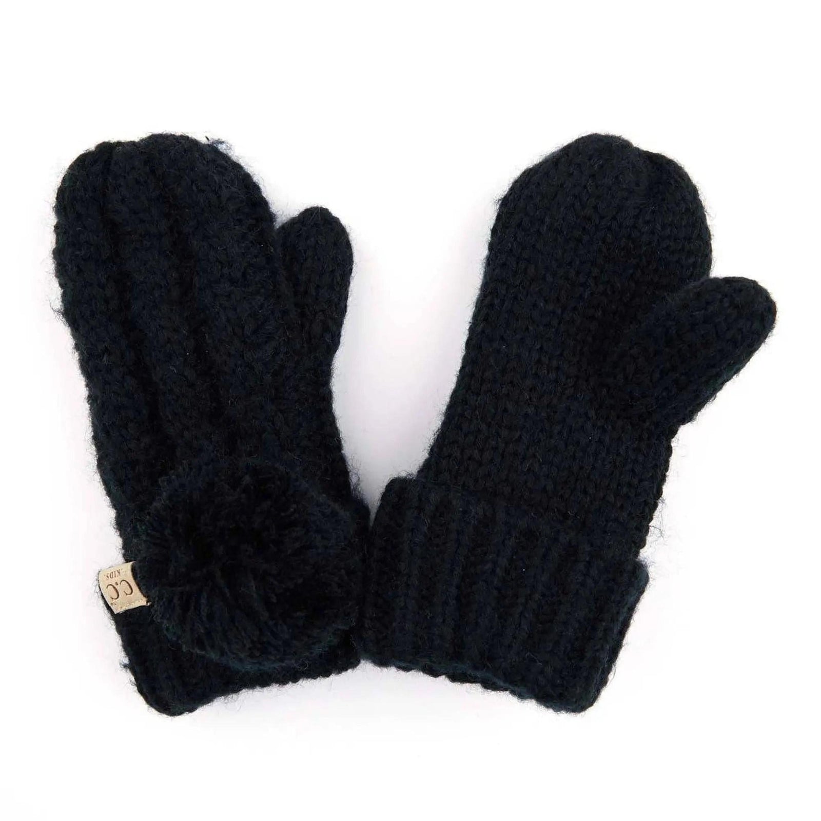 CC Kids Pom Mittens - Truly Contagious