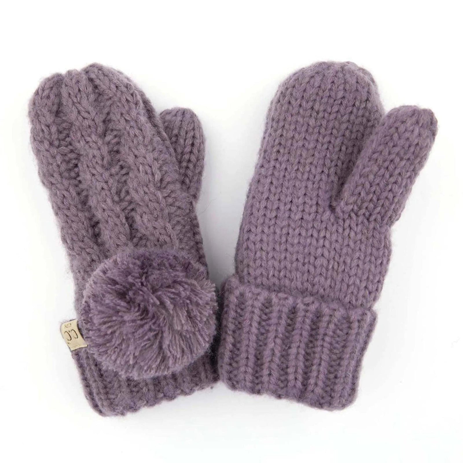 CC Kids Pom Mittens - Truly Contagious