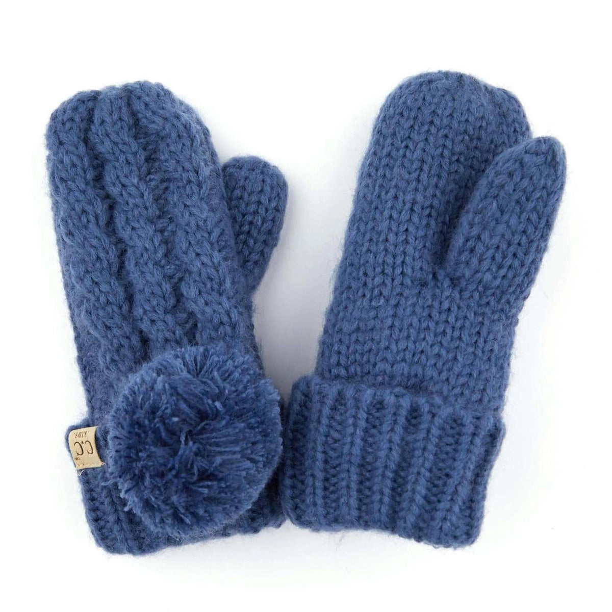 CC Kids Pom Mittens - Truly Contagious