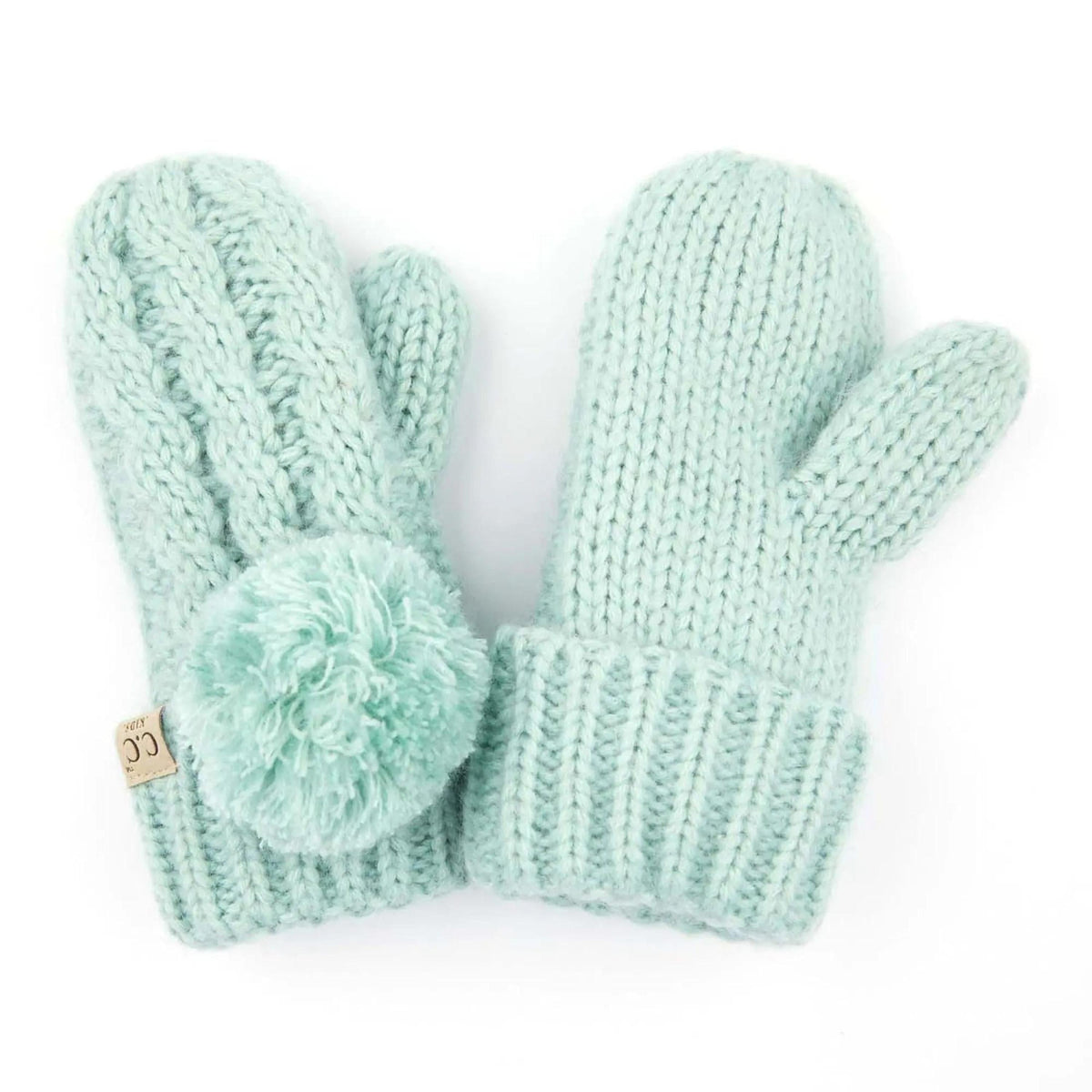 CC Kids Pom Mittens - Truly Contagious