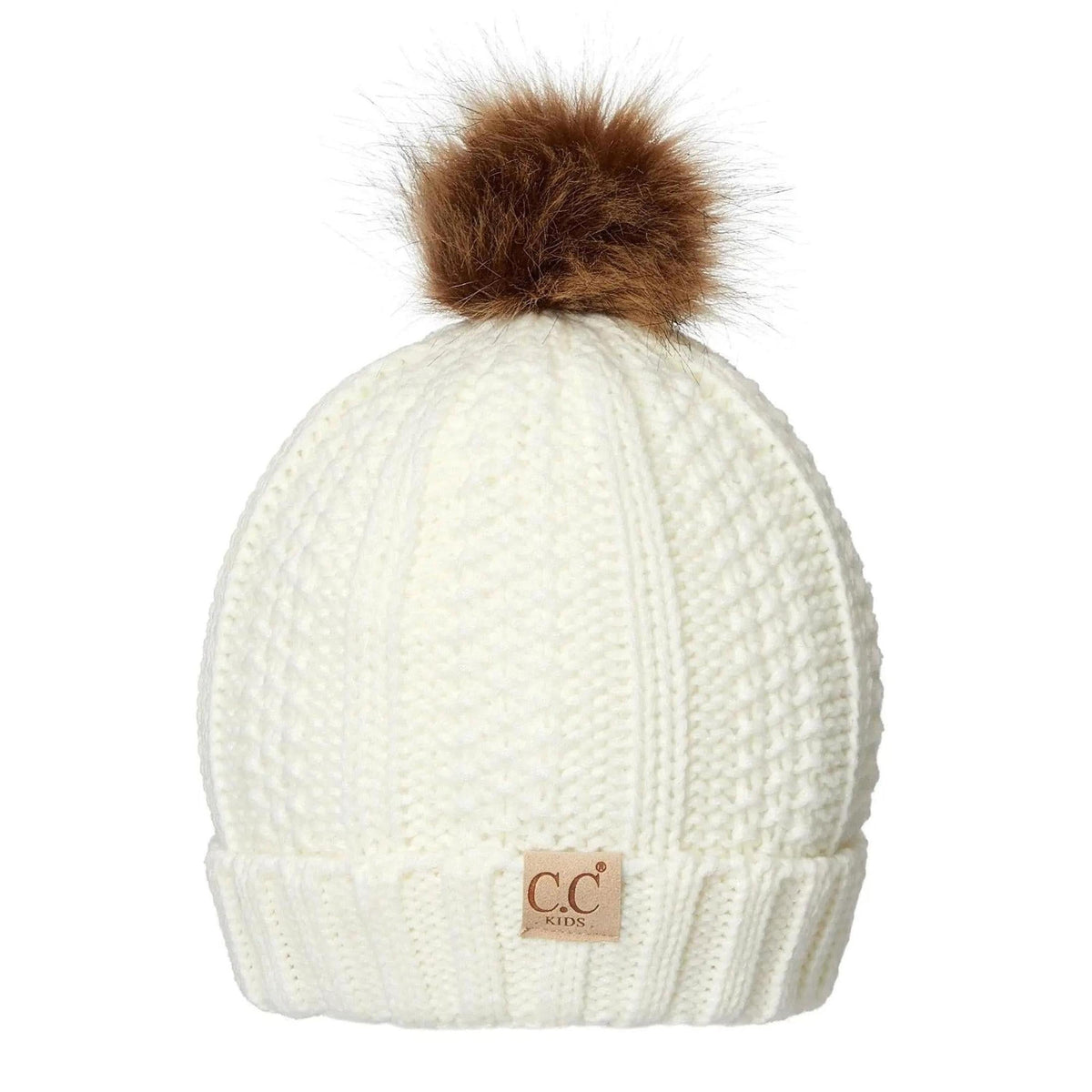 CC Kids Trending Pom Lined Beanies Hats - Truly Contagious
