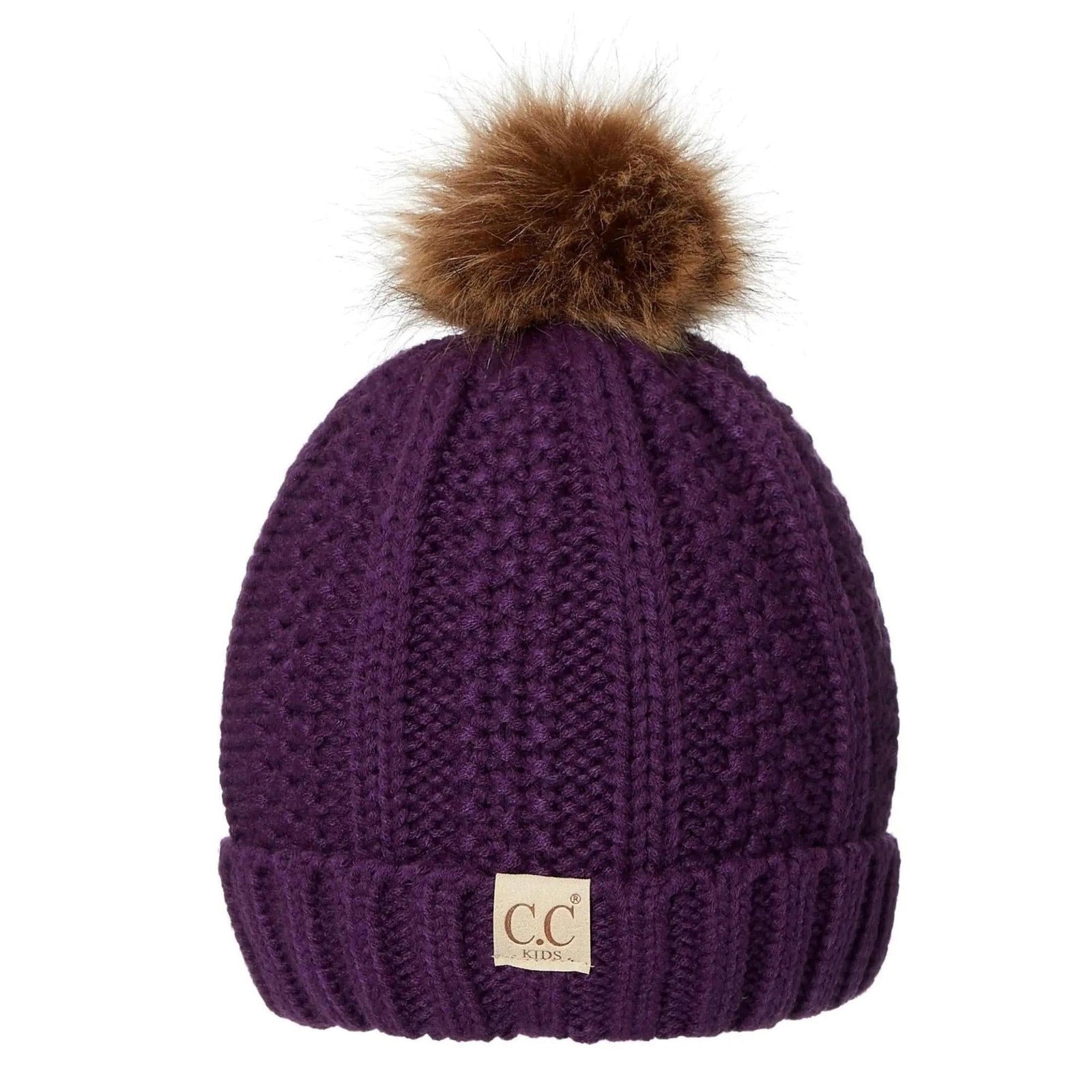 CC Kids Trending Pom Lined Beanies Hats - Truly Contagious