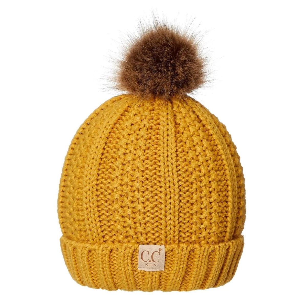 CC Kids Trending Pom Lined Beanies Hats - Truly Contagious