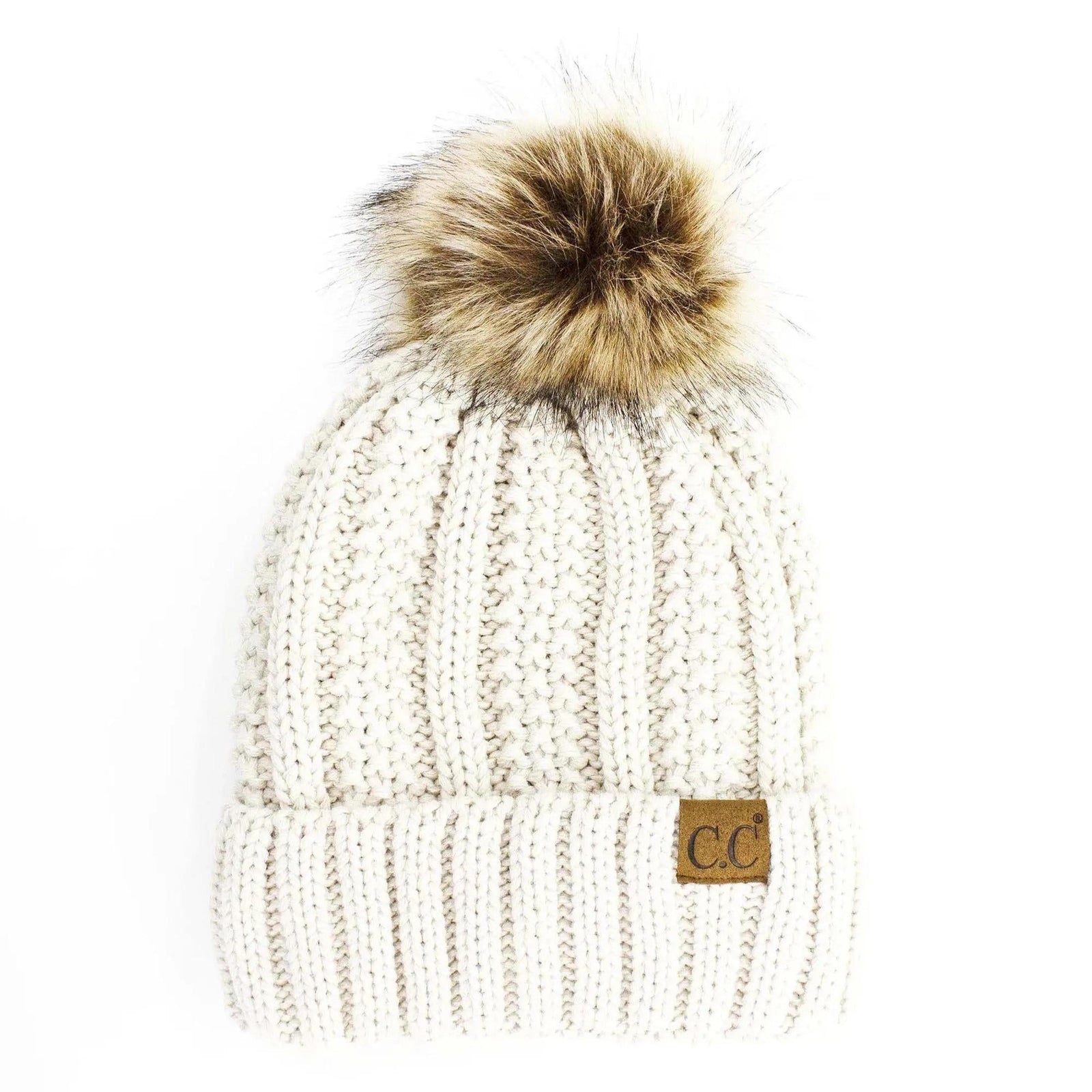CC Kids Trending Pom Lined Beanies Hats - Truly Contagious