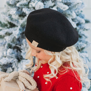 CC Kids Wool All Weather Adjustable Berets - Truly Contagious