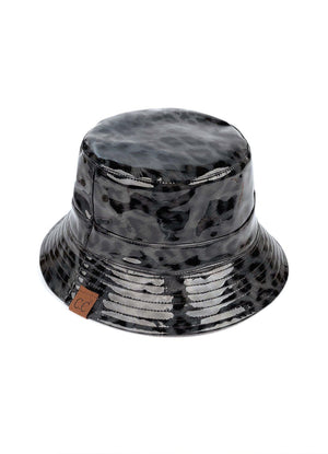 CC Leopard Bucket Hat, Reversible - Truly Contagious