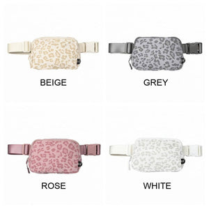 CC Leopard Pattern Belt Bag Fanny Pack - Truly Contagious