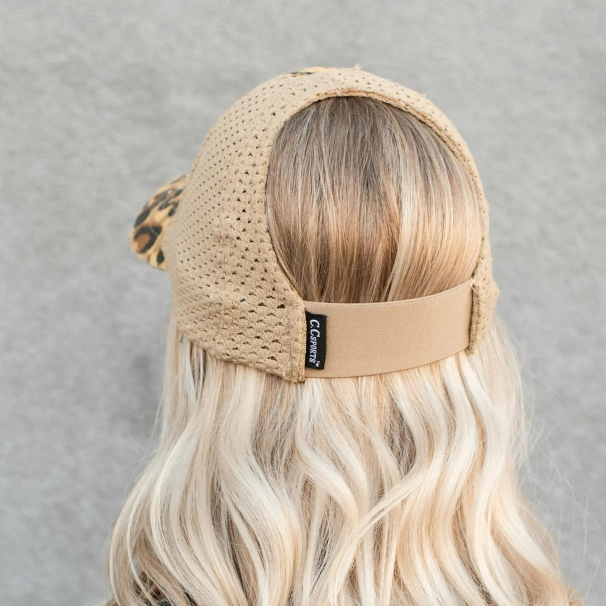 CC Leopard Women Hats Extremely Comfy Fit Ponytail Cap - Truly Contagious