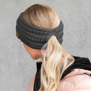 CC Lined Pony Head Band | Adult and Kid Sizes - Truly Contagious