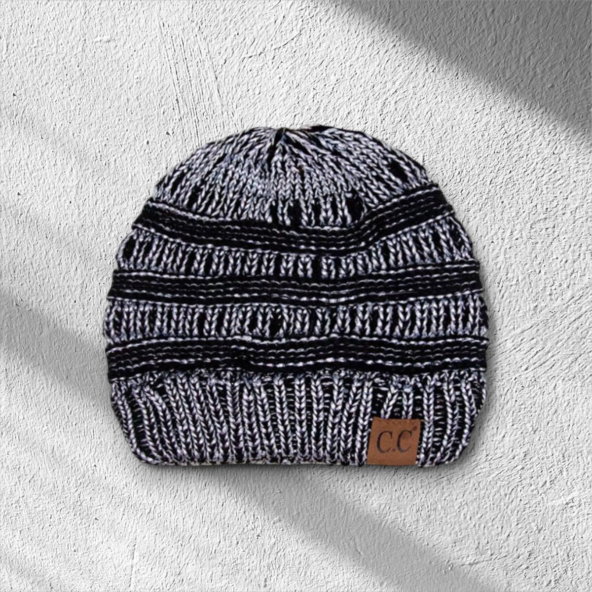 C.C® Metallic Cable - Knit Beanie - Unisex Shimmer Winter Hat, Soft Acrylic, One Size - Truly Contagious