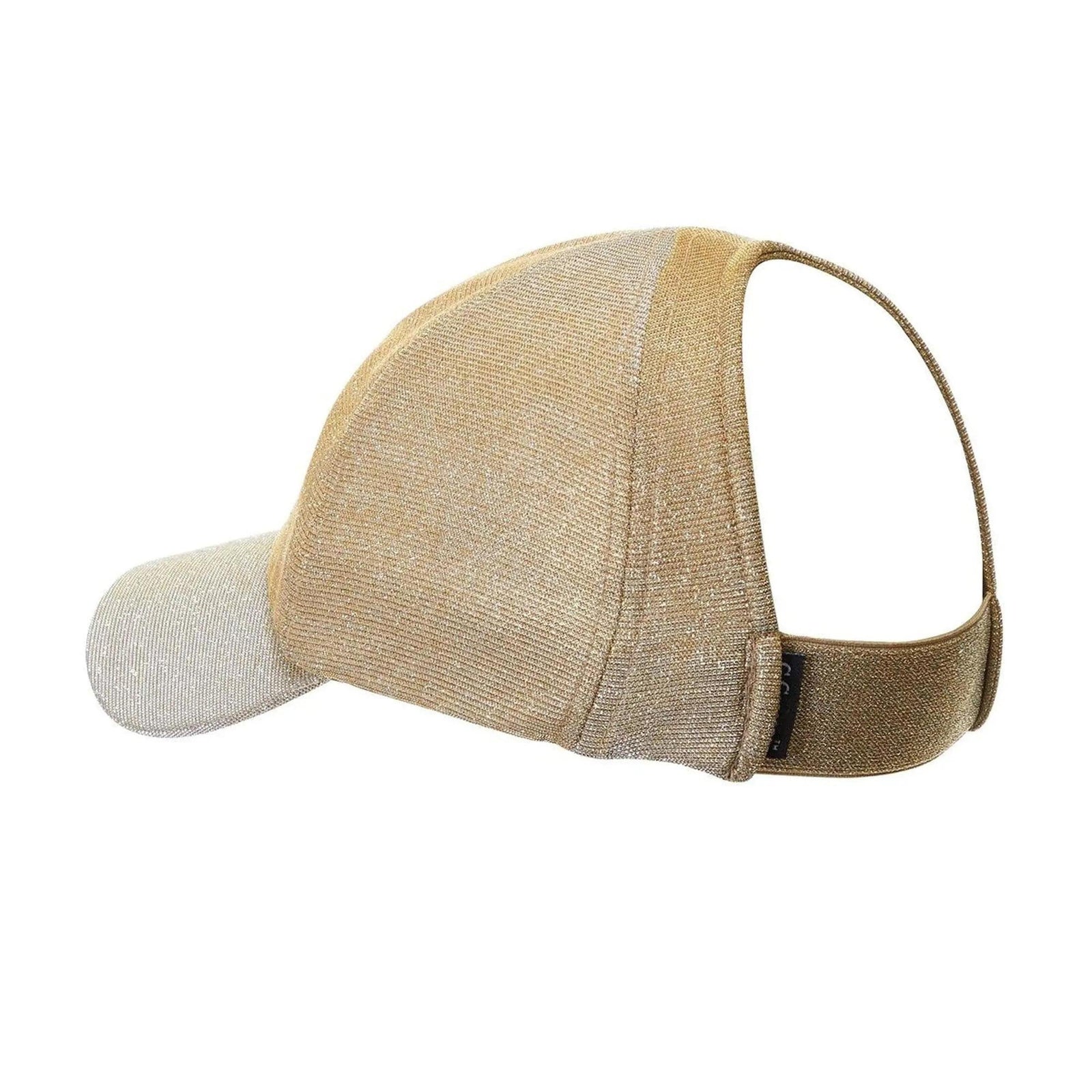 CC Metallic Women Hats Extremely Comfy Fit Ponytail Cap - Truly Contagious