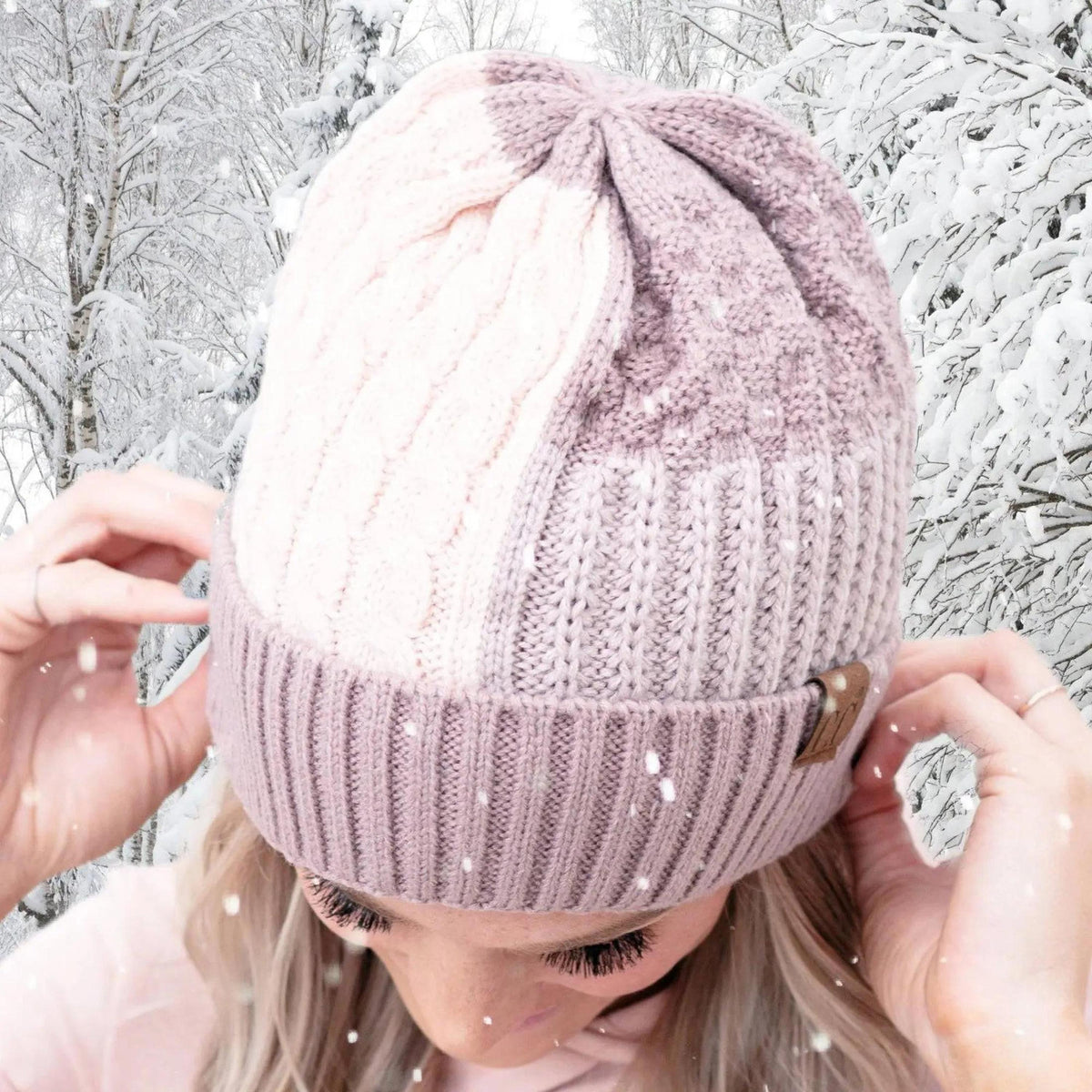 CC Multi - Color Blocking Beanie - Truly Contagious