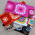 CC Multi - Color Flower Crochet Printed Pattern Head Wrap - Truly Contagious