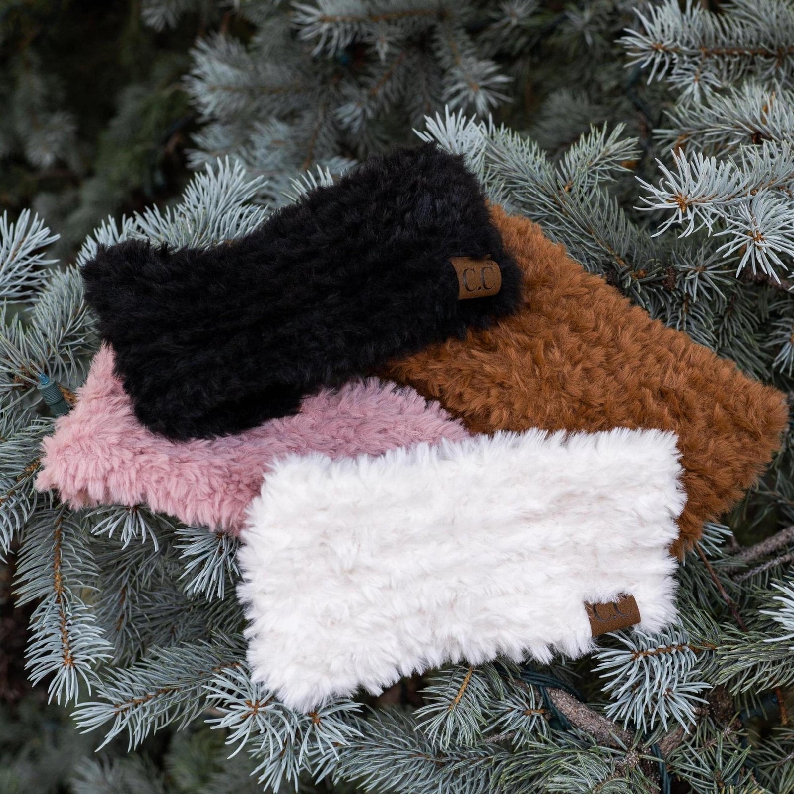 CC Newest Faux Fur Head Wrap - Truly Contagious