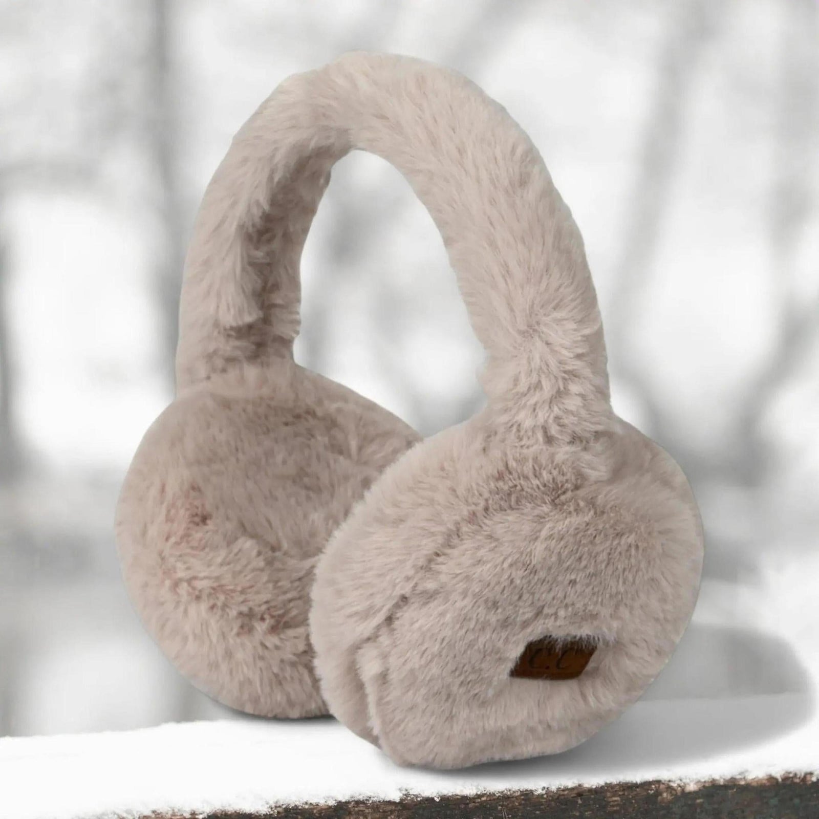 C.C® Plush Earmuffs - Where Cozy Meets Chic - Truly Contagious