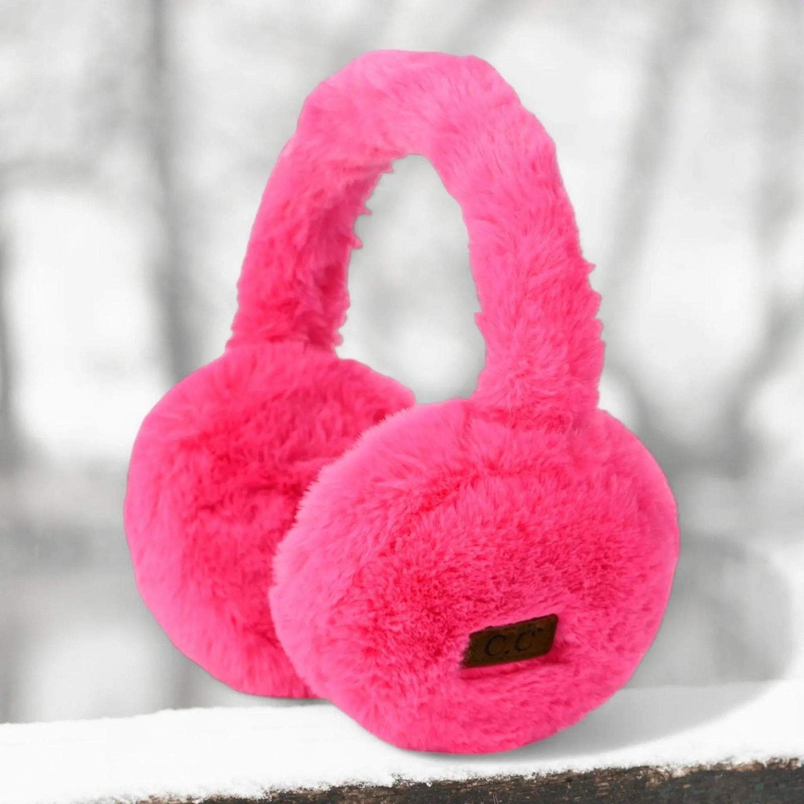 C.C® Plush Earmuffs - Where Cozy Meets Chic - Truly Contagious