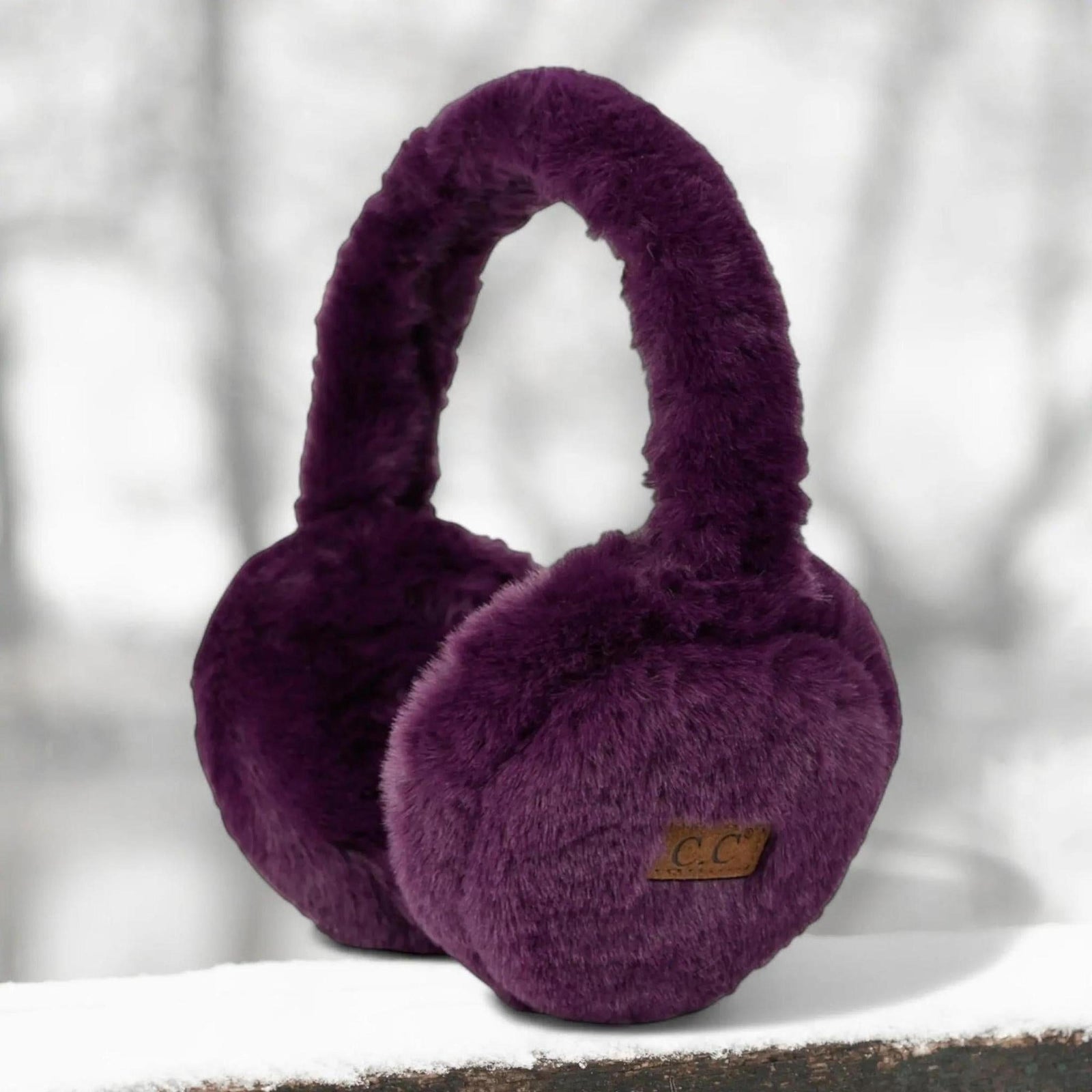 C.C® Plush Earmuffs - Where Cozy Meets Chic - Truly Contagious