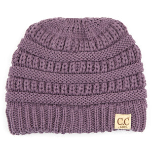 CC Ponytail Messy Bun Youth Kids to Adult Beanies Hats - Truly Contagious