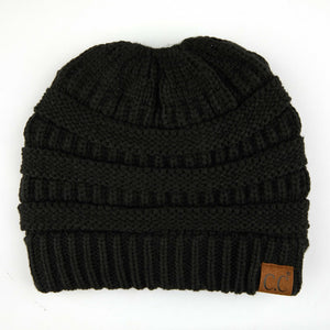 CC Ponytail Messy Bun Youth Kids to Adult Beanies Hats - Truly Contagious