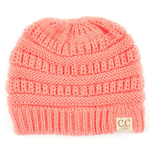 CC Ponytail Messy Bun Youth Kids to Adult Beanies Hats - Truly Contagious