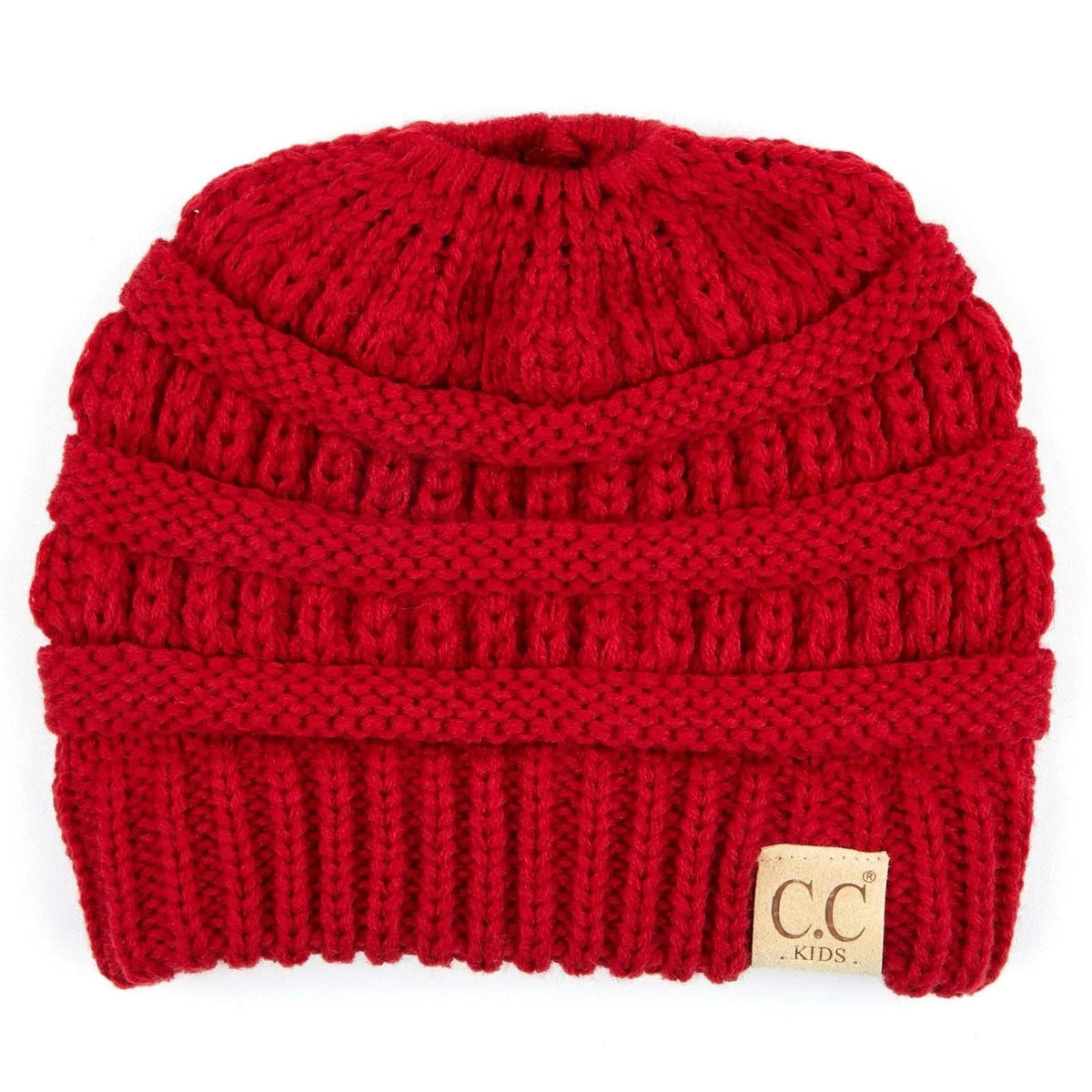 CC Ponytail Messy Bun Youth Kids to Adult Beanies Hats - Truly Contagious