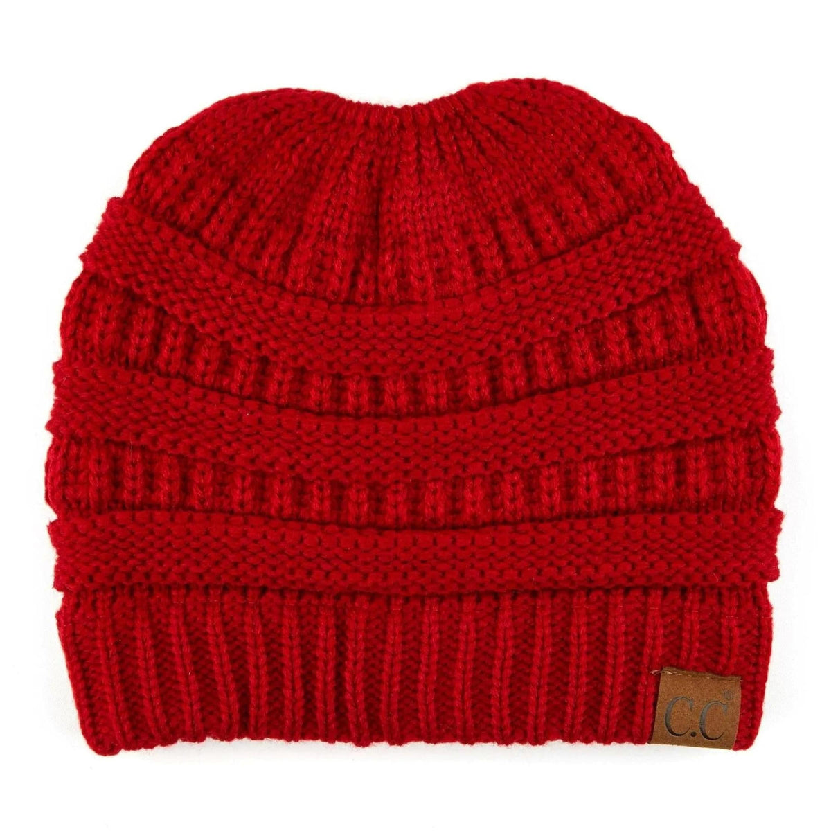 CC Ponytail Messy Bun Youth Kids to Adult Beanies Hats - Truly Contagious