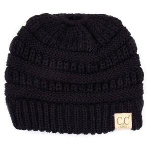 CC Ponytail Messy Bun Youth Kids to Adult Beanies Hats - Truly Contagious