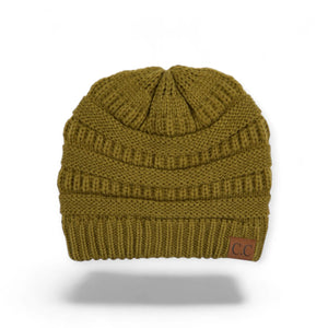 C.C® Popular Cable - Knit Beanie – Unisex Warm Winter Hat, Soft Acrylic, One Size (Men/Women/Teens) - Truly Contagious