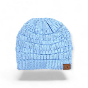 C.C® Popular Cable - Knit Beanie – Unisex Warm Winter Hat, Soft Acrylic, One Size (Men/Women/Teens) - Truly Contagious