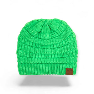 C.C® Popular Cable - Knit Beanie – Unisex Warm Winter Hat, Soft Acrylic, One Size (Men/Women/Teens) - Truly Contagious