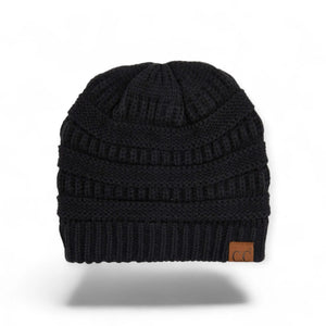 C.C® Popular Cable - Knit Beanie – Unisex Warm Winter Hat, Soft Acrylic, One Size (Men/Women/Teens) - Truly Contagious