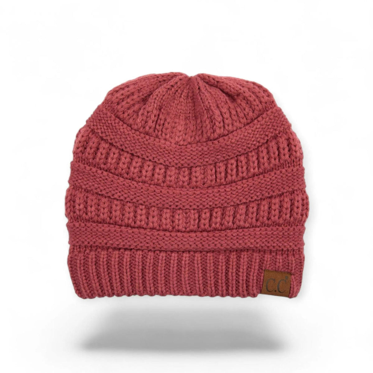 C.C® Popular Cable - Knit Beanie - Unisex Warm Winter Hat, Soft Acrylic, One Size (Men/Women/Teens) - Truly Contagious