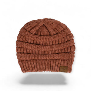 C.C® Popular Cable - Knit Beanie – Unisex Warm Winter Hat, Soft Acrylic, One Size (Men/Women/Teens) - Truly Contagious