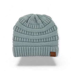 C.C® Popular Cable - Knit Beanie – Unisex Warm Winter Hat, Soft Acrylic, One Size (Men/Women/Teens) - Truly Contagious