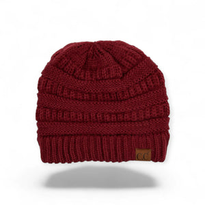 C.C® Popular Cable - Knit Beanie – Unisex Warm Winter Hat, Soft Acrylic, One Size (Men/Women/Teens) - Truly Contagious