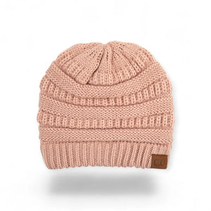 C.C® Popular Cable - Knit Beanie – Unisex Warm Winter Hat, Soft Acrylic, One Size (Men/Women/Teens) - Truly Contagious