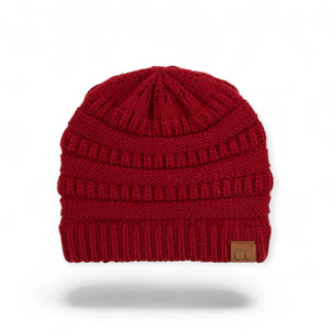 C.C® Popular Cable - Knit Beanie – Unisex Warm Winter Hat, Soft Acrylic, One Size (Men/Women/Teens) - Truly Contagious