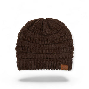 C.C® Popular Cable - Knit Beanie – Unisex Warm Winter Hat, Soft Acrylic, One Size (Men/Women/Teens) - Truly Contagious
