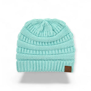 C.C® Popular Cable - Knit Beanie – Unisex Warm Winter Hat, Soft Acrylic, One Size (Men/Women/Teens) - Truly Contagious
