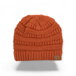 C.C® Popular Cable - Knit Beanie – Unisex Warm Winter Hat, Soft Acrylic, One Size (Men/Women/Teens) - Truly Contagious