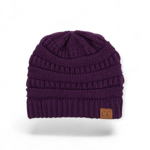 C.C® Popular Cable - Knit Beanie – Unisex Warm Winter Hat, Soft Acrylic, One Size (Men/Women/Teens) - Truly Contagious