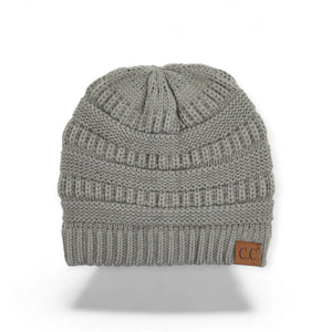 C.C® Popular Cable - Knit Beanie – Unisex Warm Winter Hat, Soft Acrylic, One Size (Men/Women/Teens) - Truly Contagious